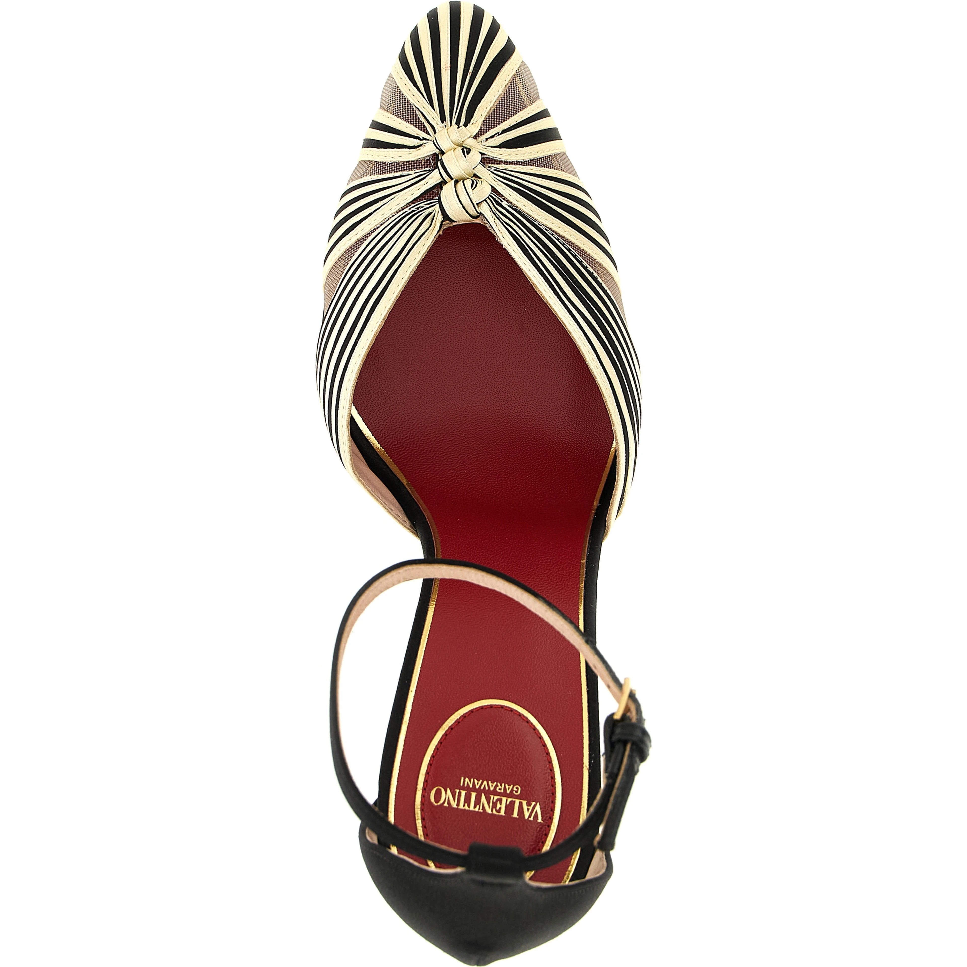 Multicolor Viscose High Heel Pumps