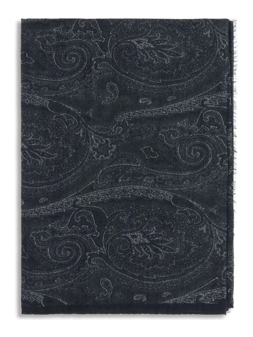 Black Modal Scarf