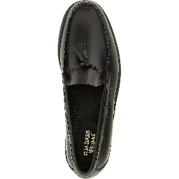 Brown Cowhide Slip-On Loafers