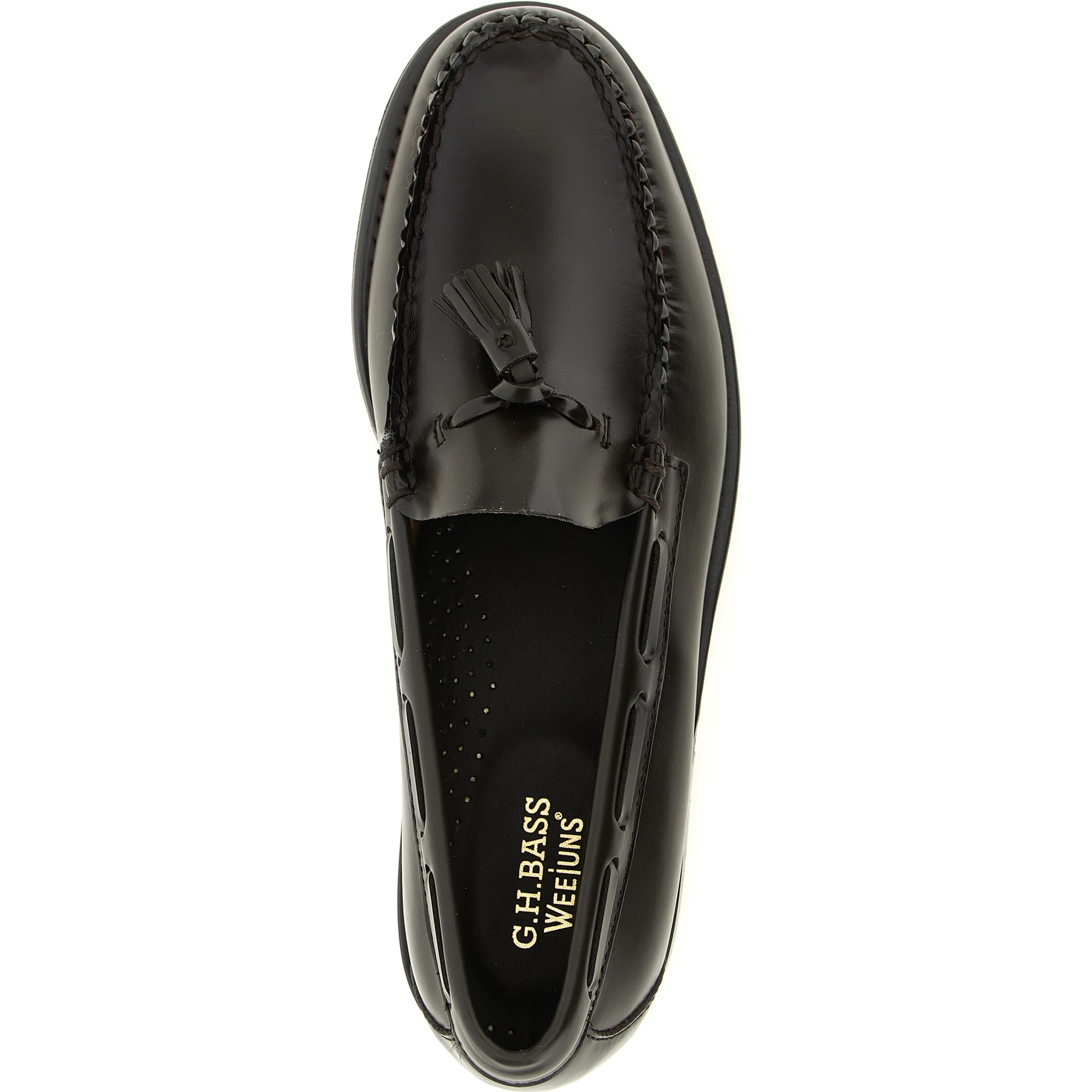 Brown Cowhide Slip-On Loafers