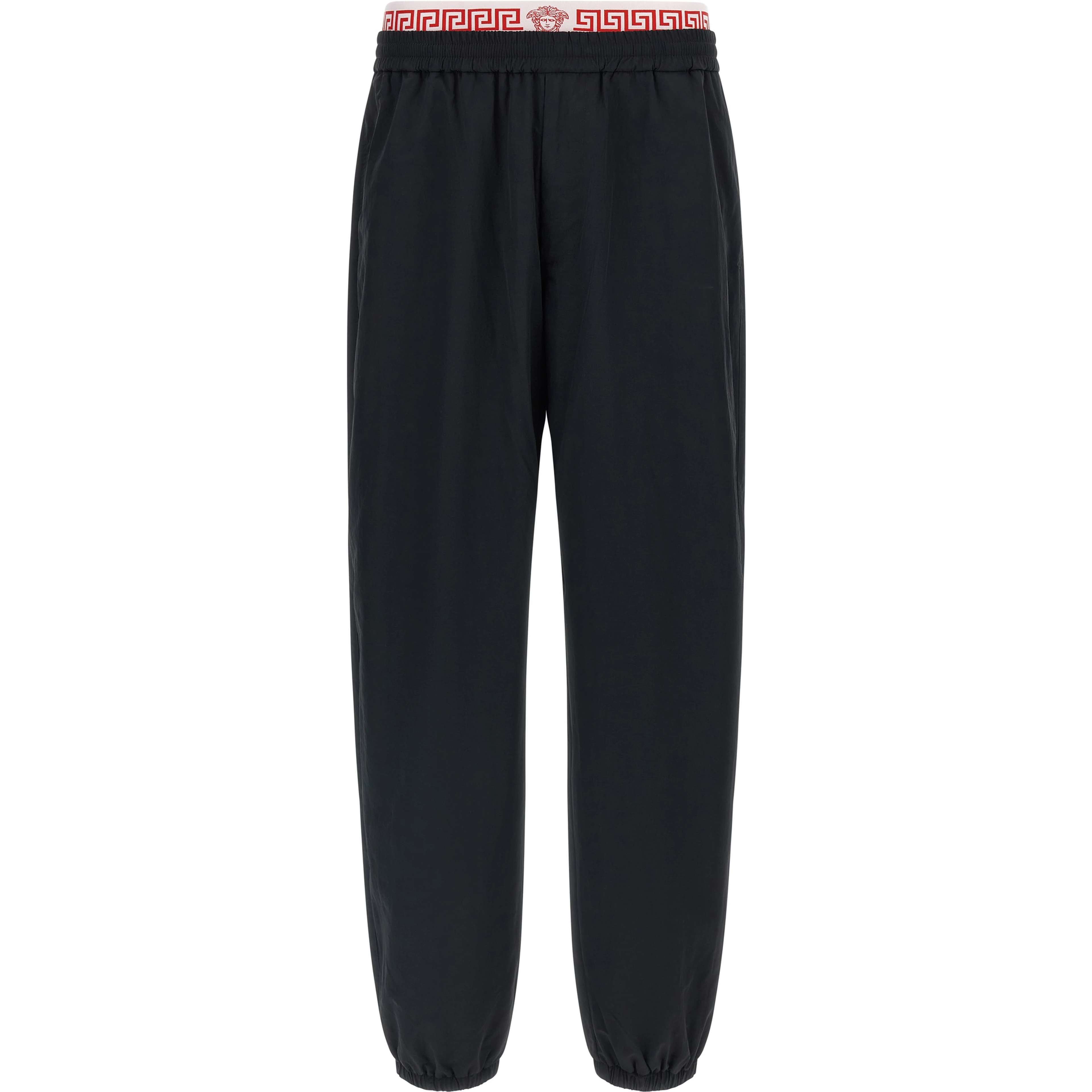 Black Polyamide Joggers (Workout Pants)