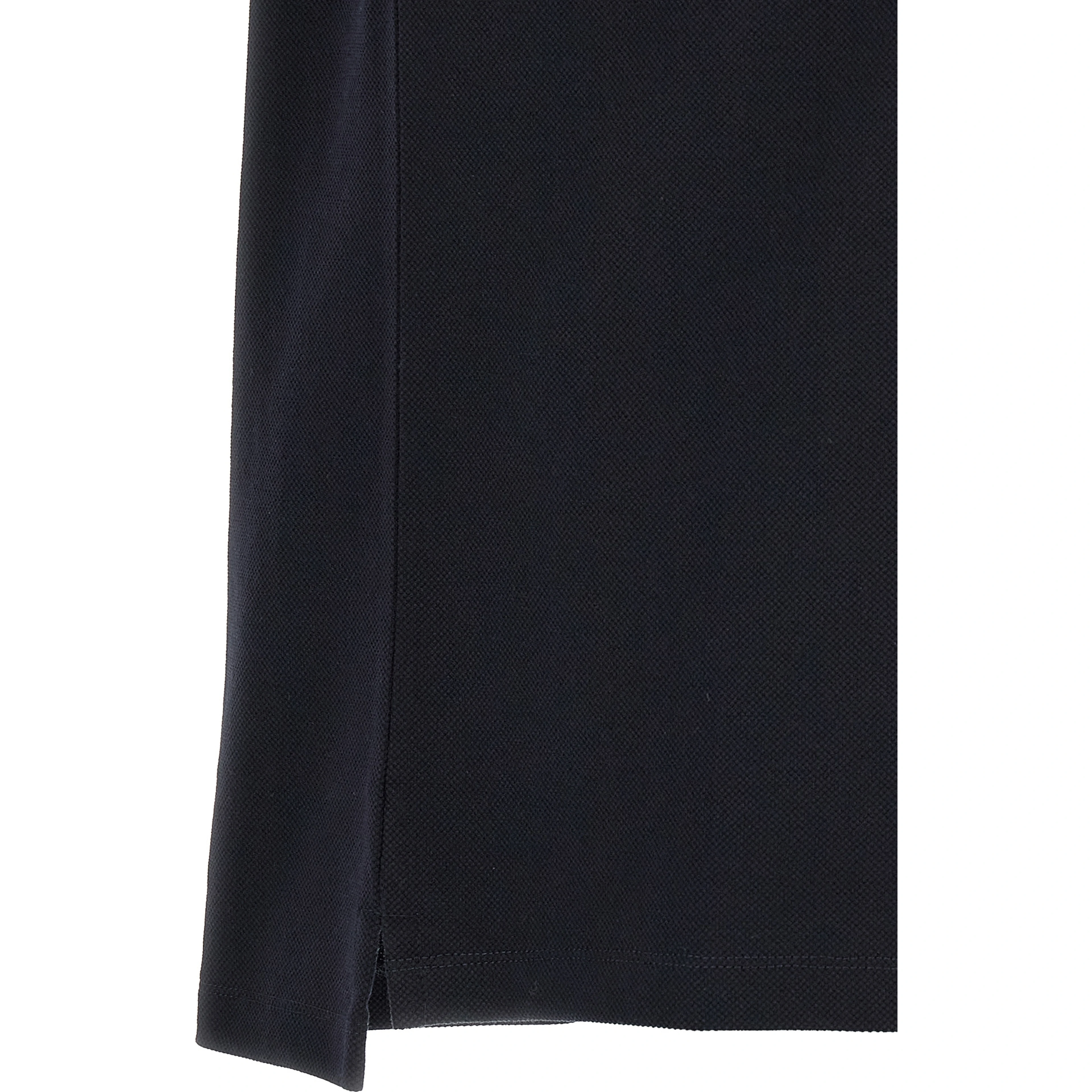 Blue Cotton Polo Shirt