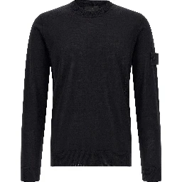 Black Virgin Wool Cardigan
