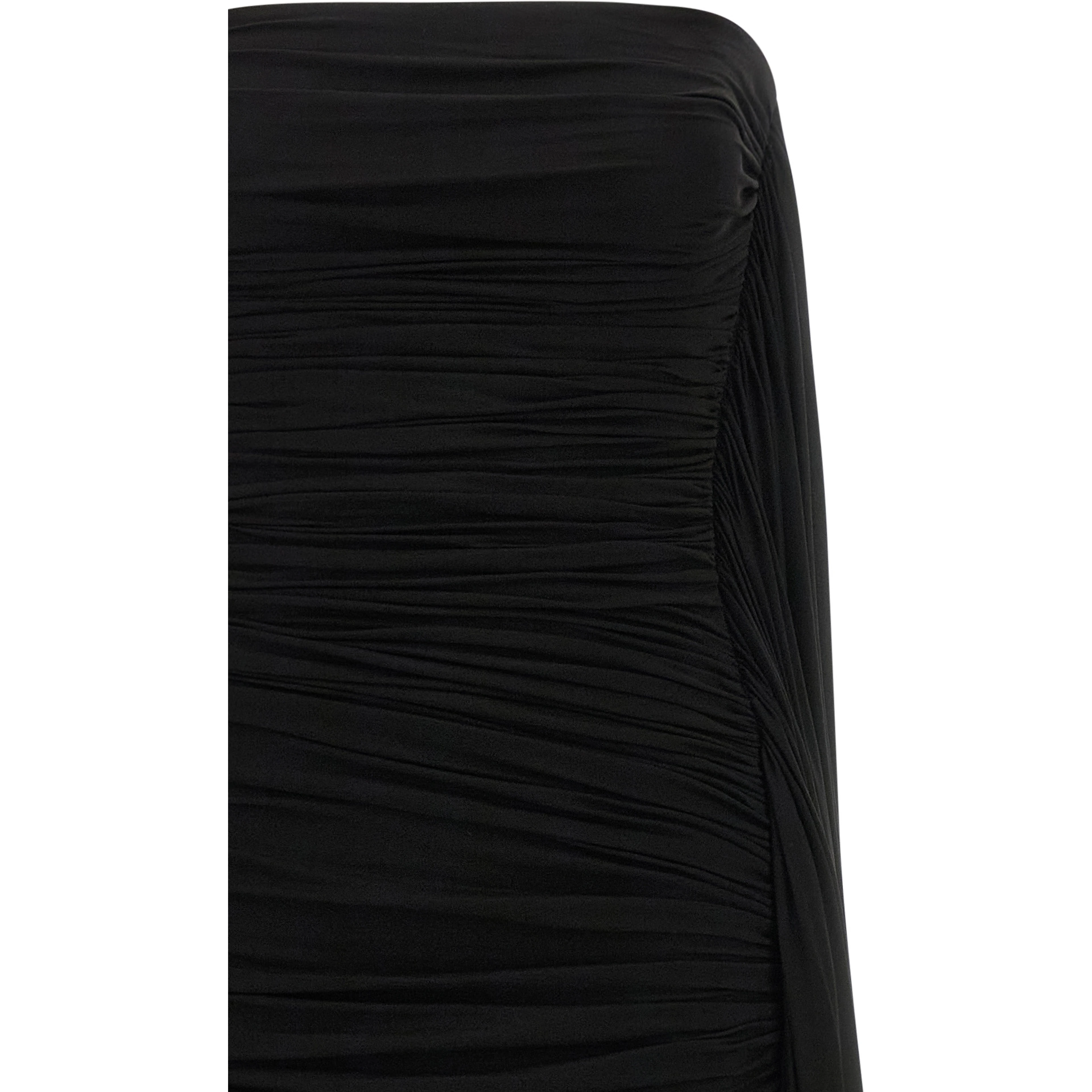Black Copper Short Dress