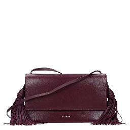 Red Leather Crossbody Bag