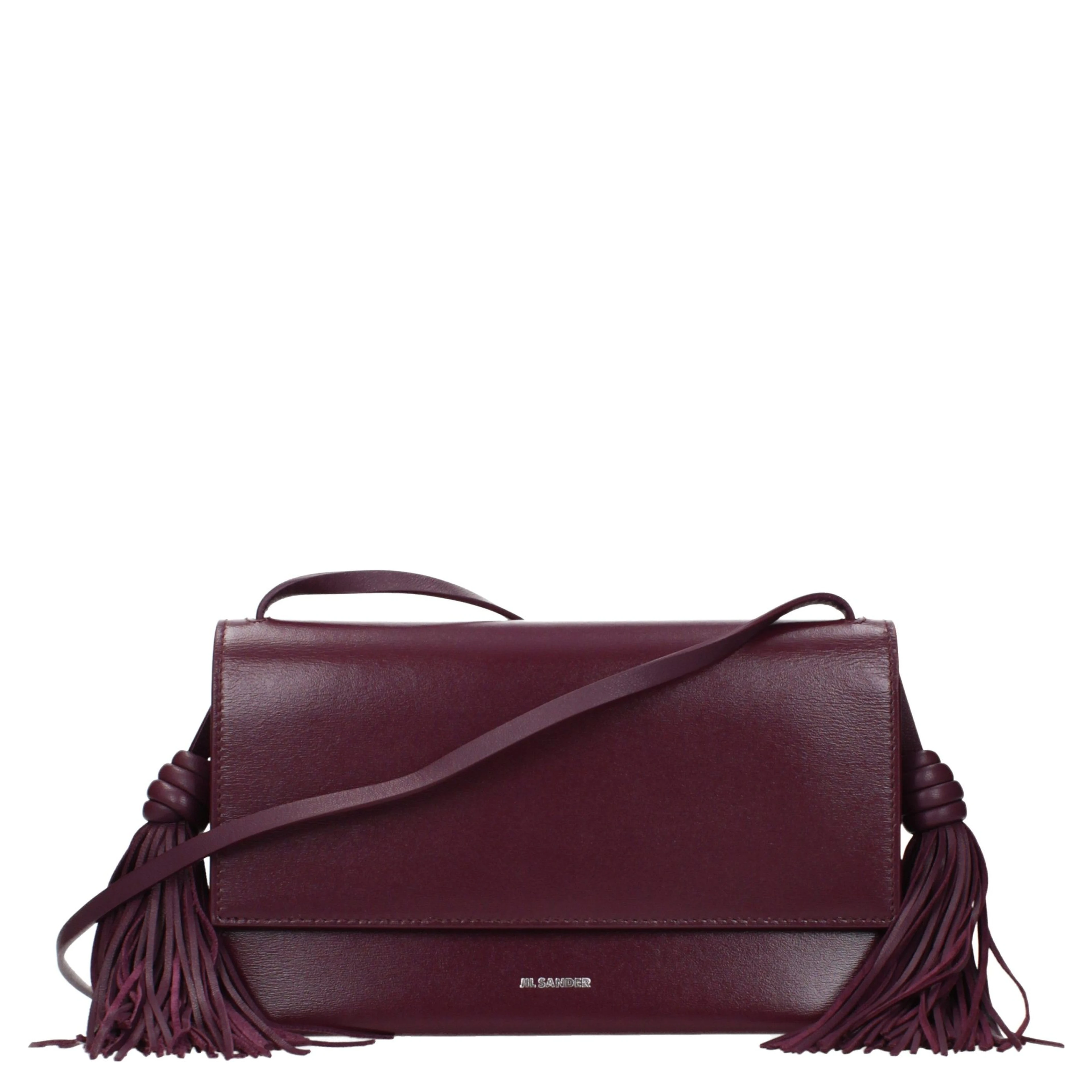 Red Leather Crossbody Bag