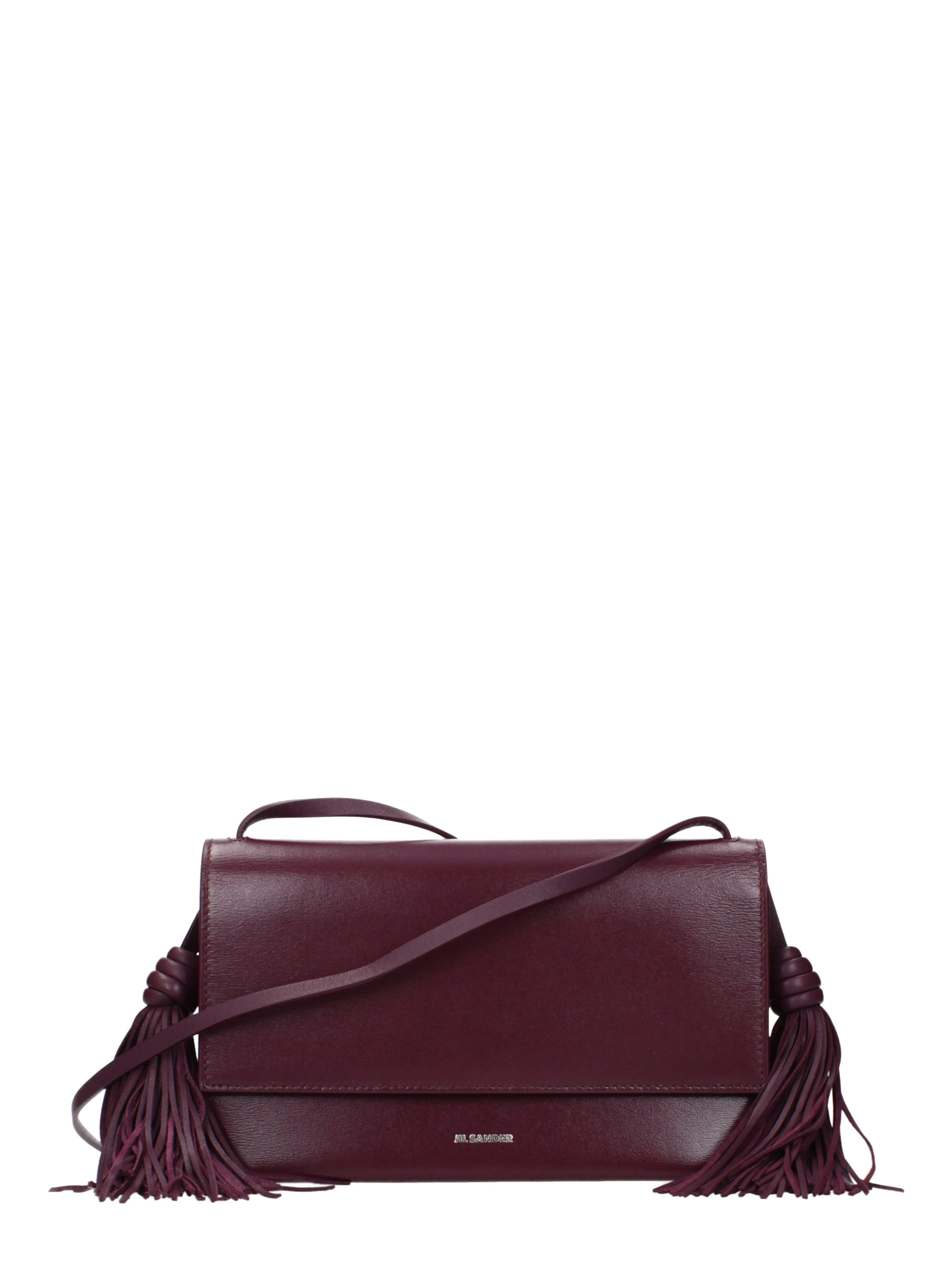 Red Leather Crossbody Bag