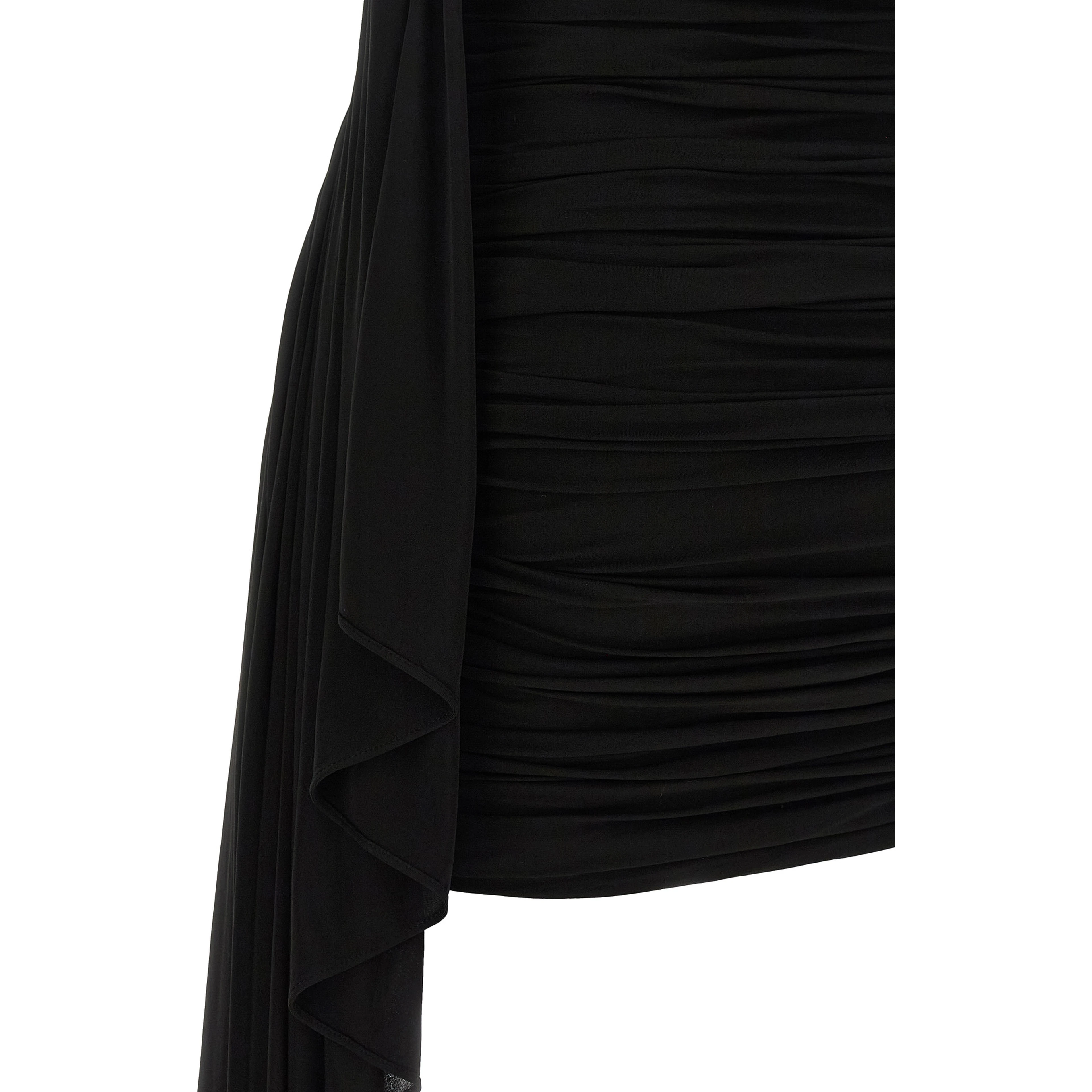 Black Copper Short Dress