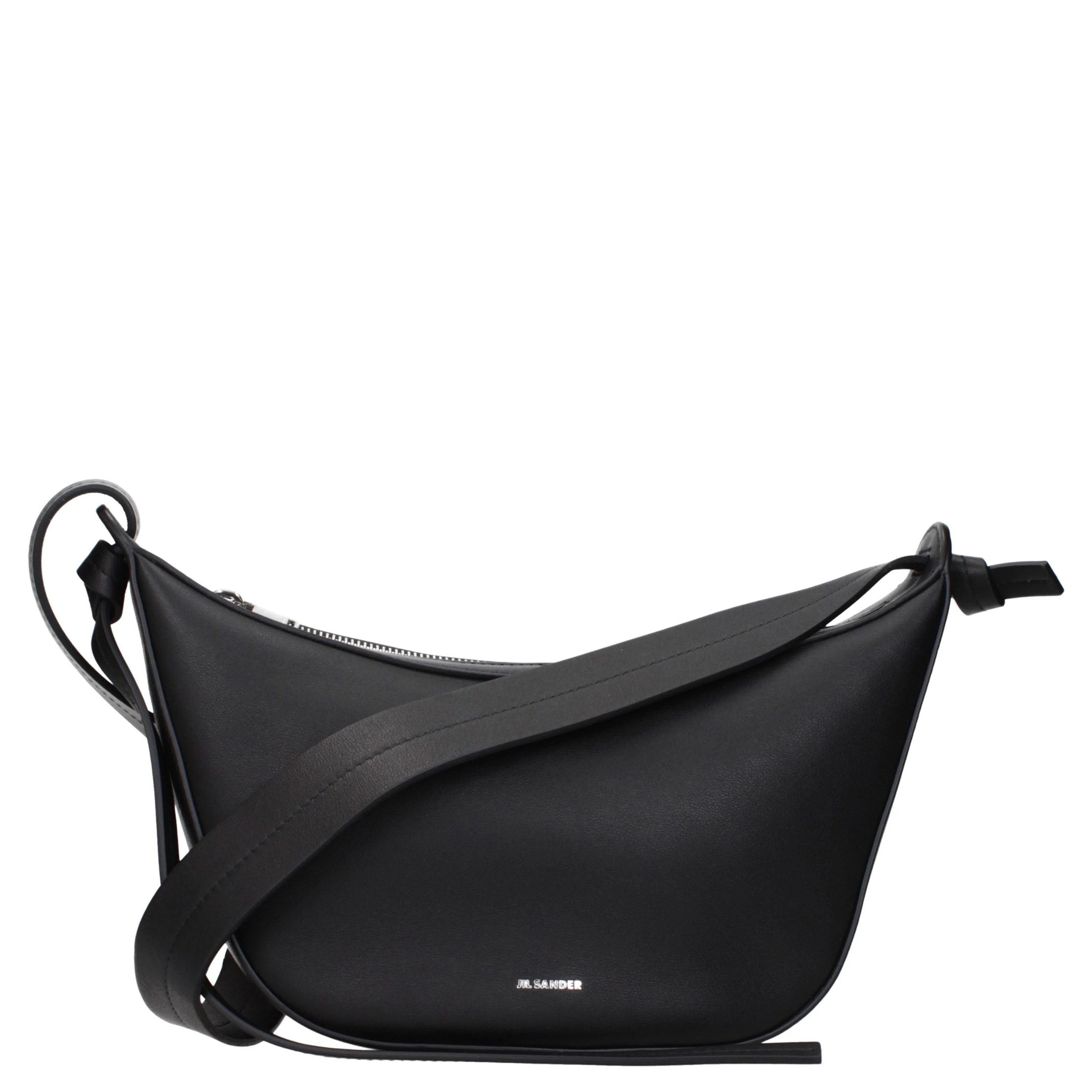 Black Leather Shoulder Bag