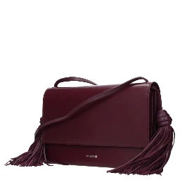 Red Leather Crossbody Bag