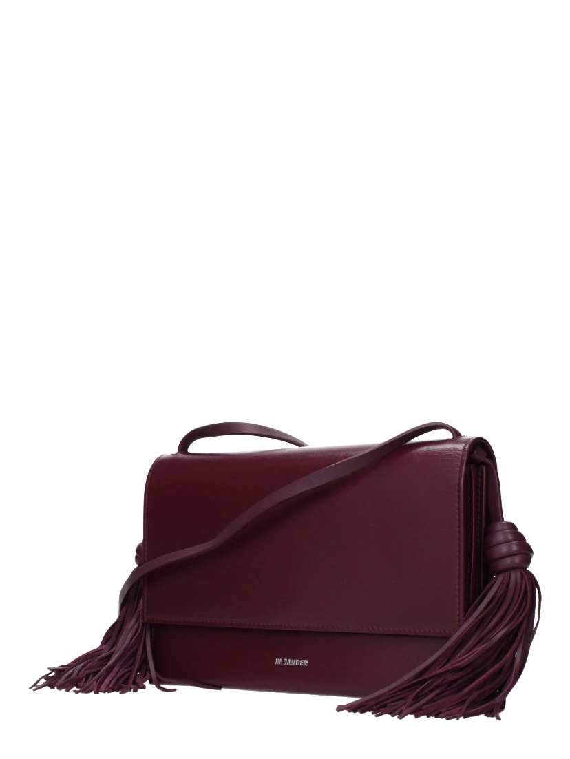 Red Leather Crossbody Bag