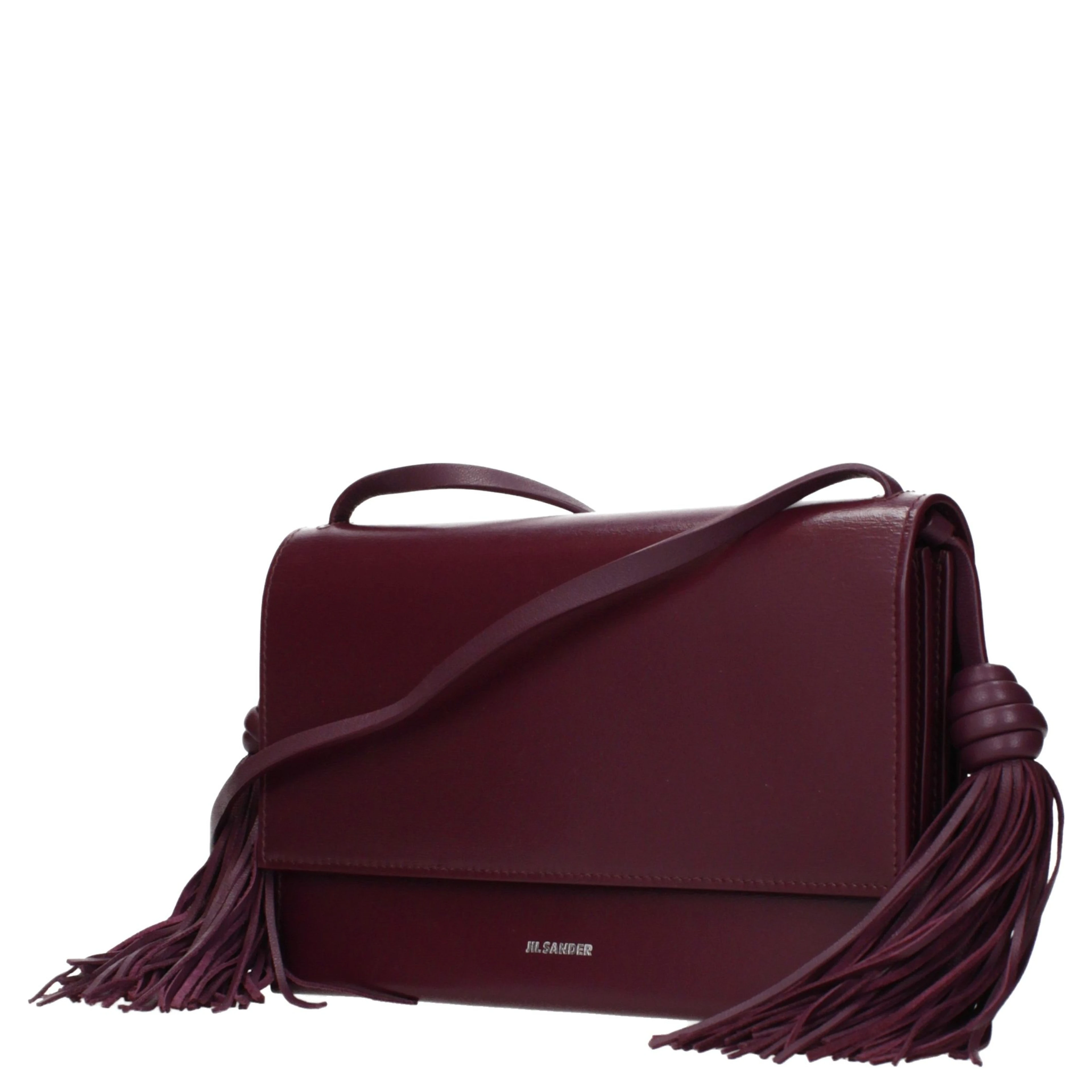 Red Leather Crossbody Bag
