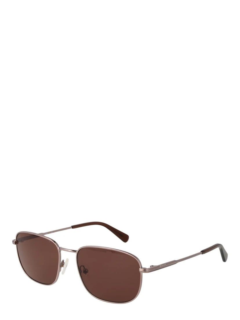 Bronze Metal Sunglasses