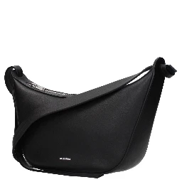 Black Leather Shoulder Bag