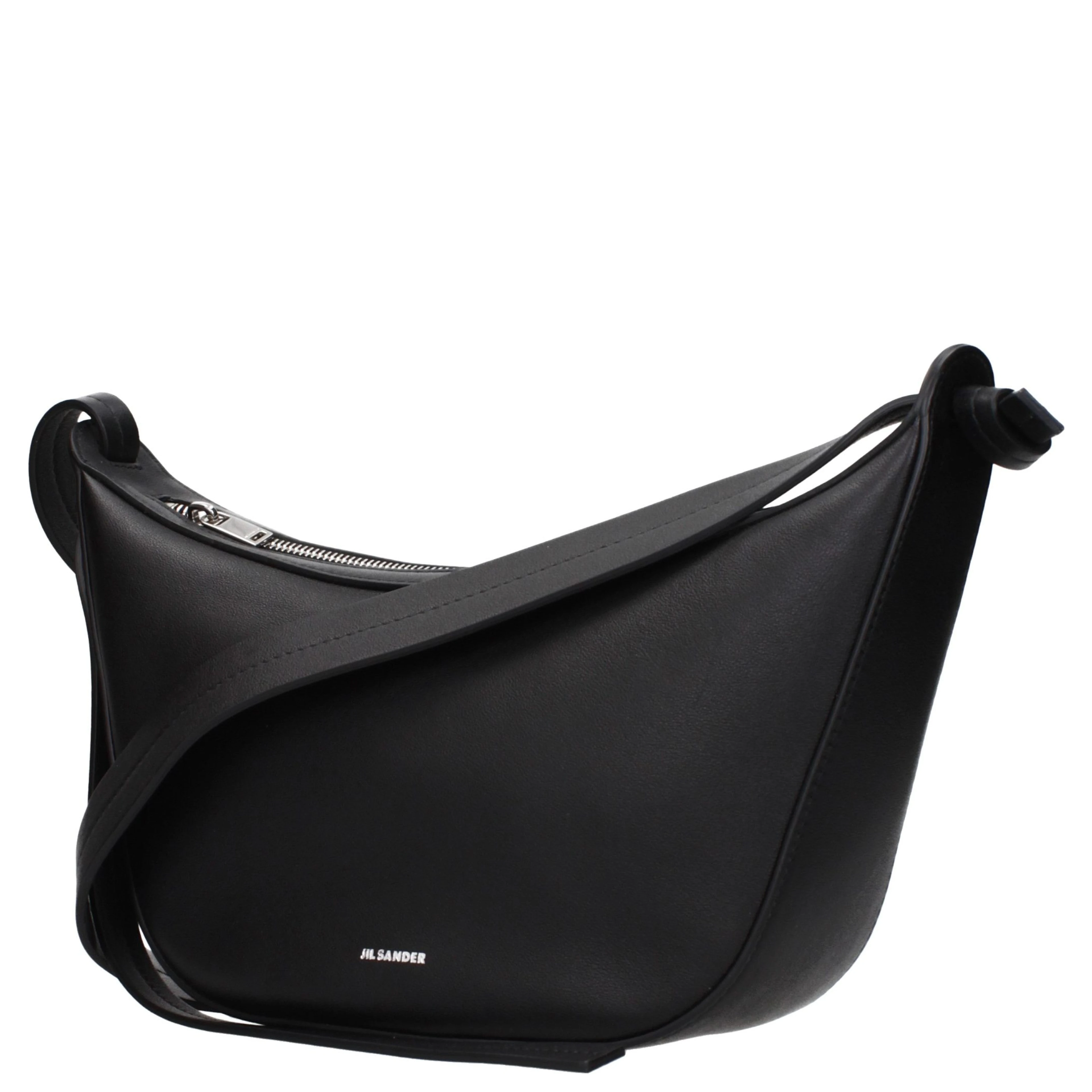 Black Leather Shoulder Bag
