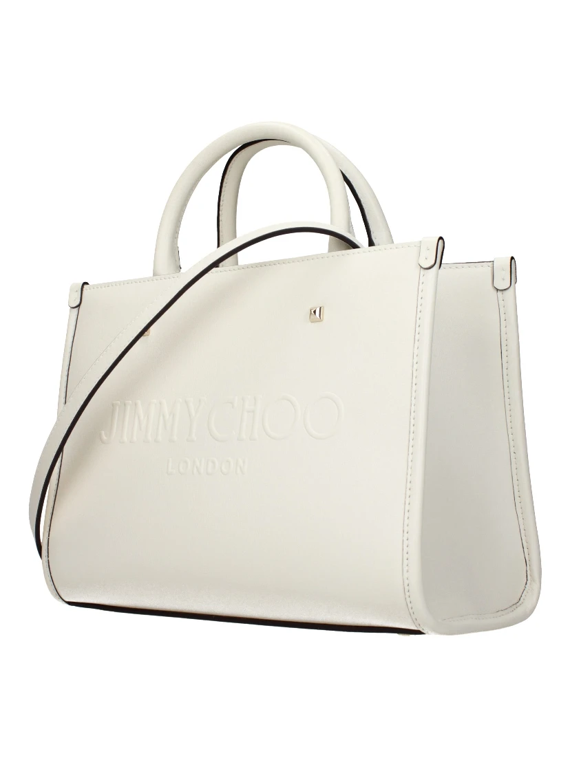 White Leather Handbag