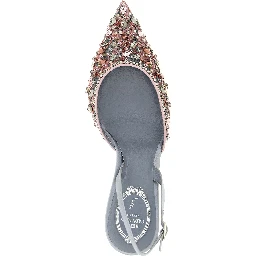 Multicolor Glass High Heel Pumps