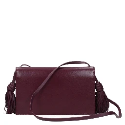 Red Leather Crossbody Bag