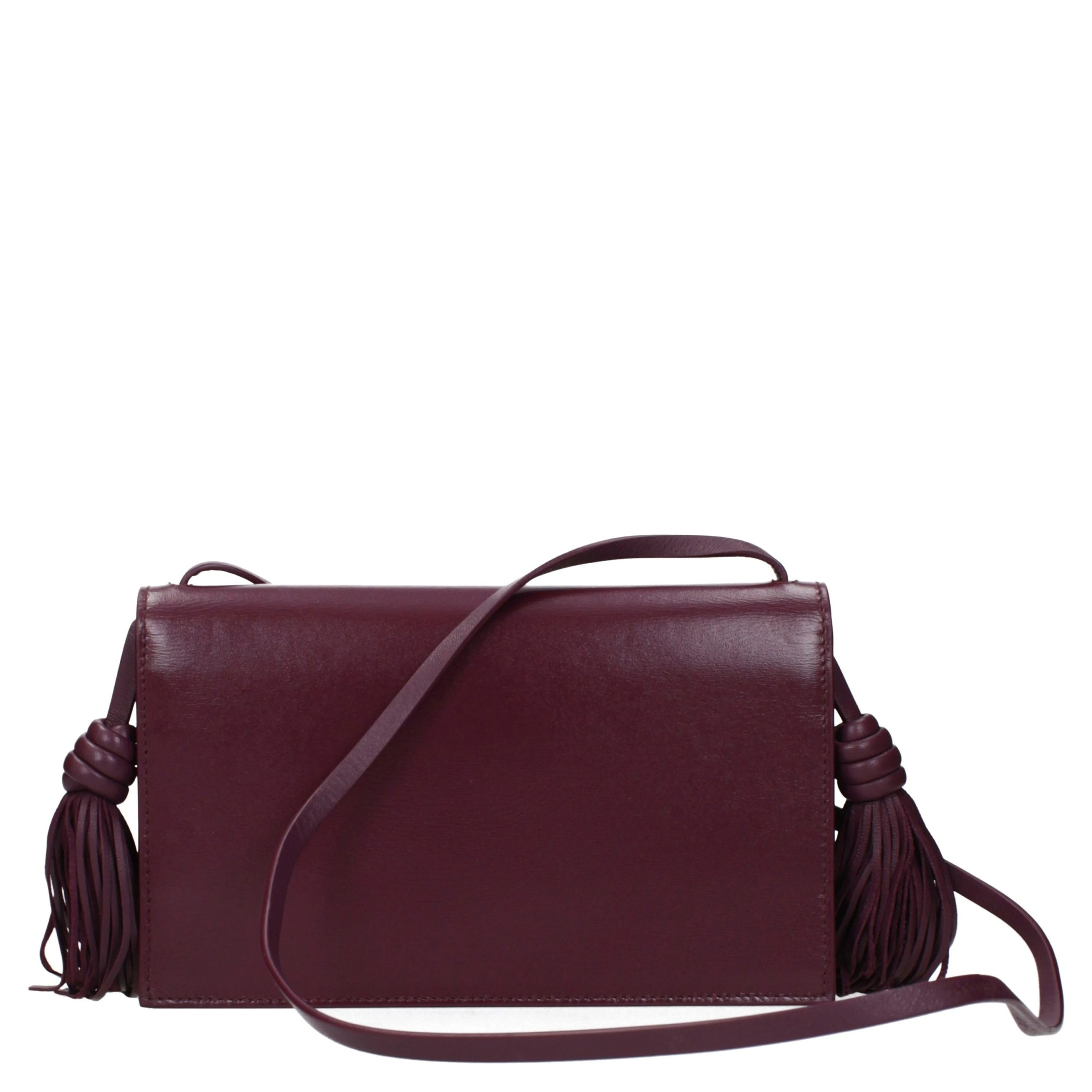 Red Leather Crossbody Bag