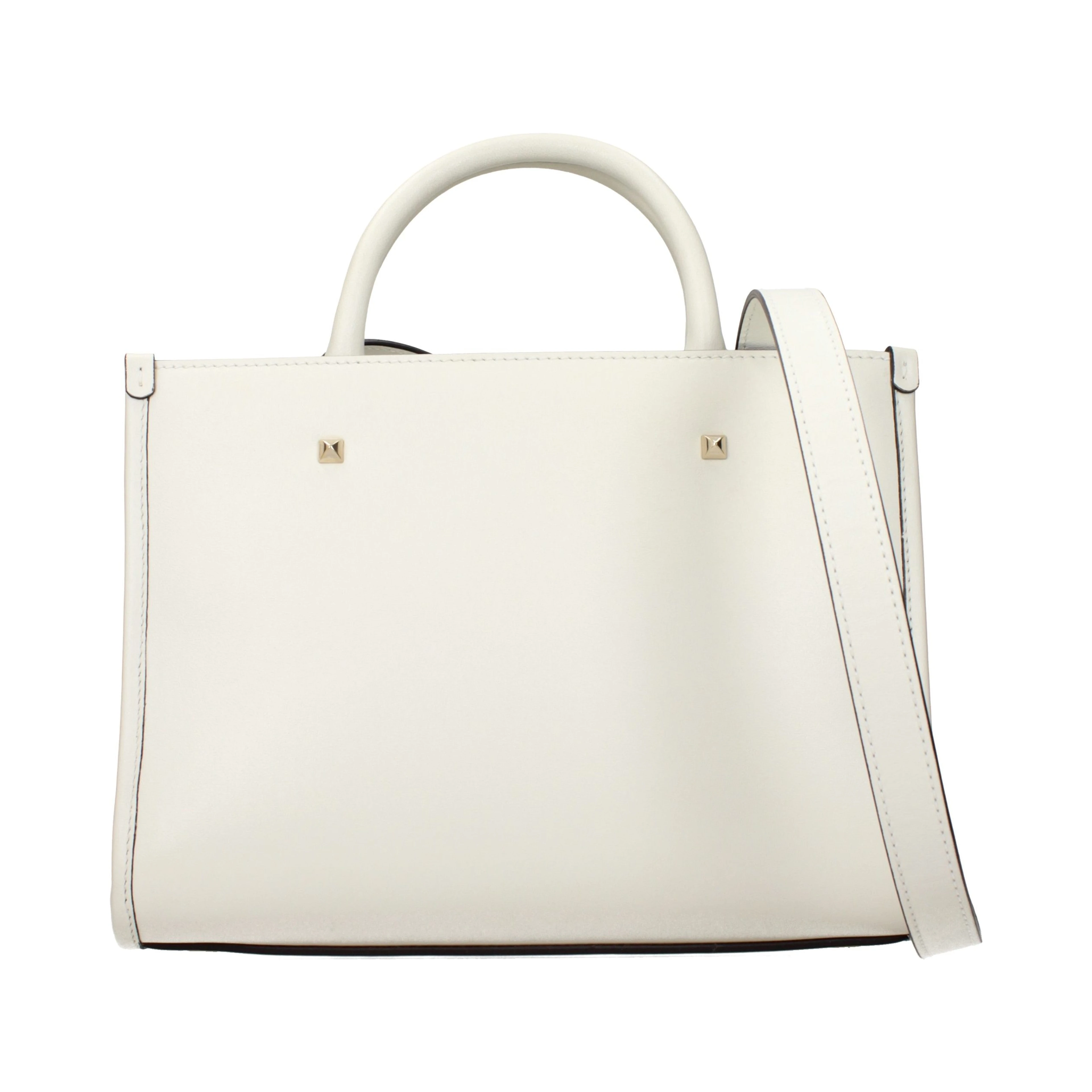 White Leather Handbag