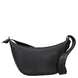 Black Leather Shoulder Bag