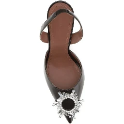 Brown Calf Leather Bos Taurus High Heel Pumps