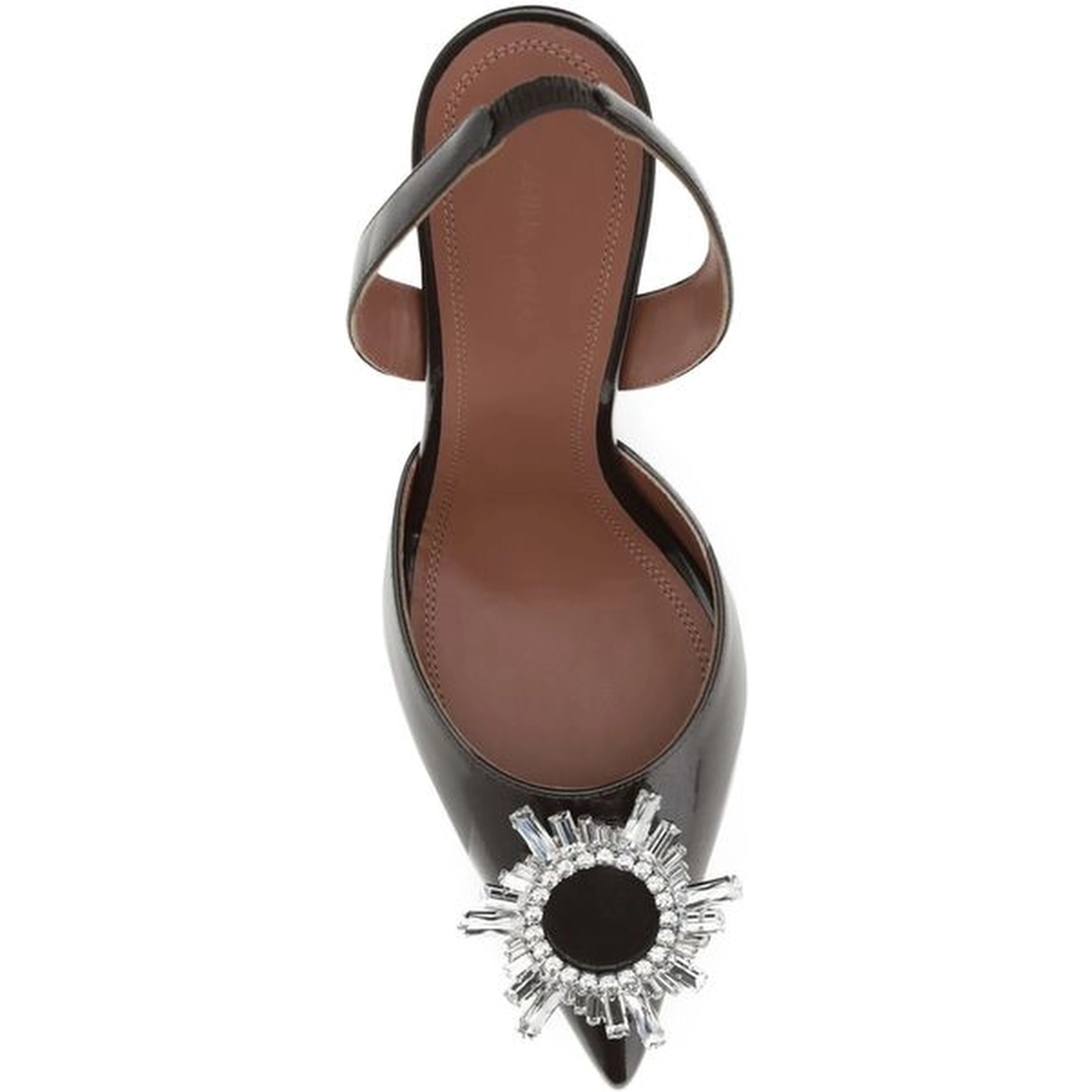 Brown Calf Leather Bos Taurus High Heel Pumps