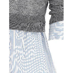 Gray Wool Blouse