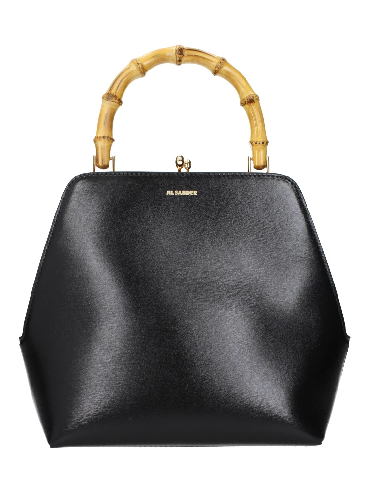Black Leather Handbag