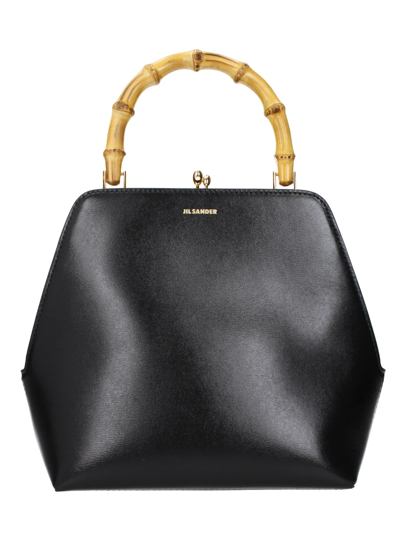 Black Leather Handbag