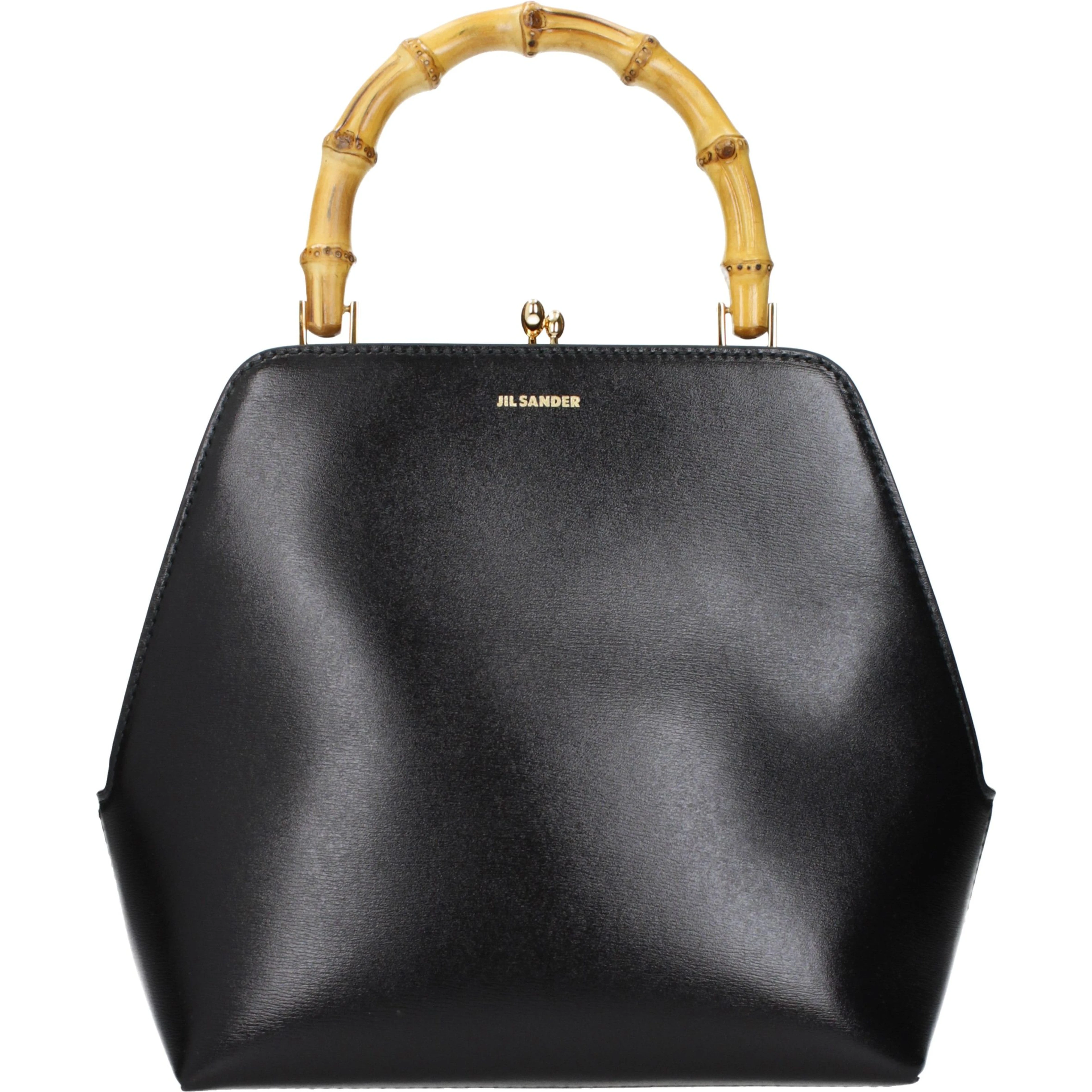Black Leather Handbag
