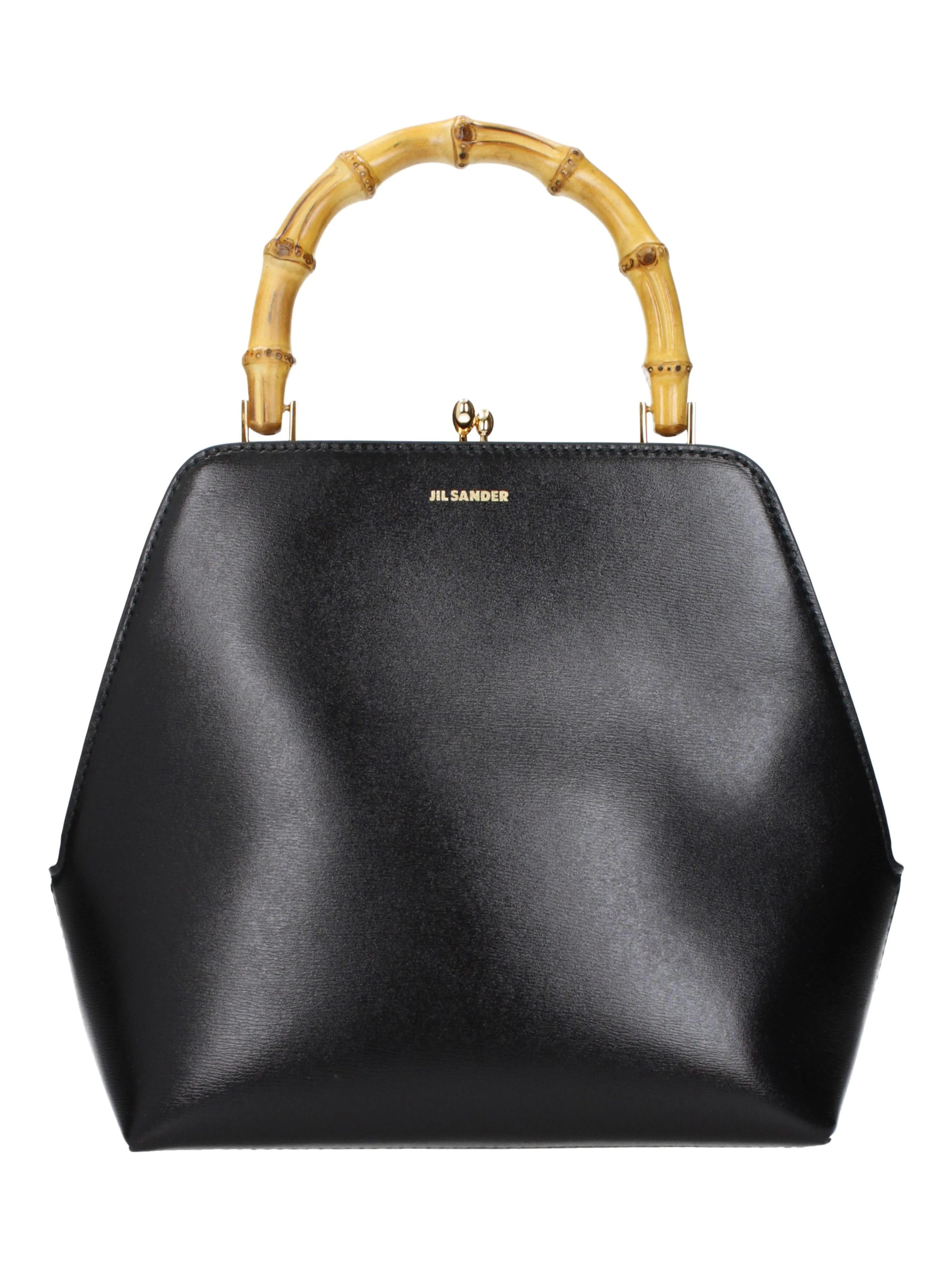 Black Leather Handbag