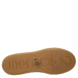 Beige Leather Sneakers