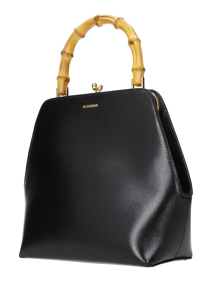 Black Leather Handbag