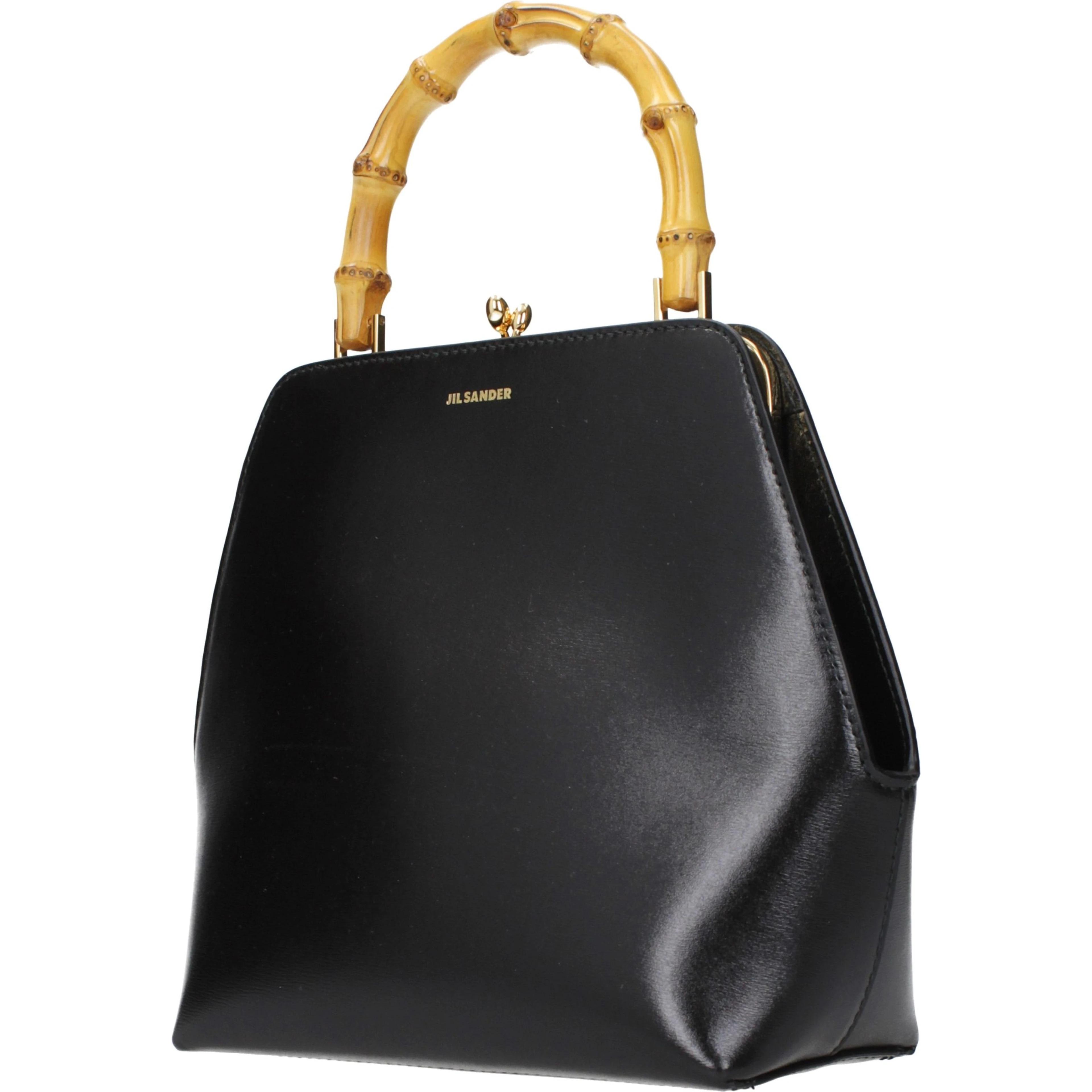 Black Leather Handbag