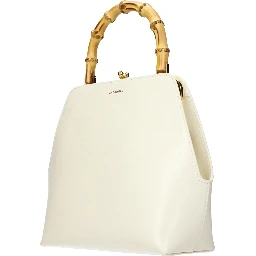 Beige Leather Handbag