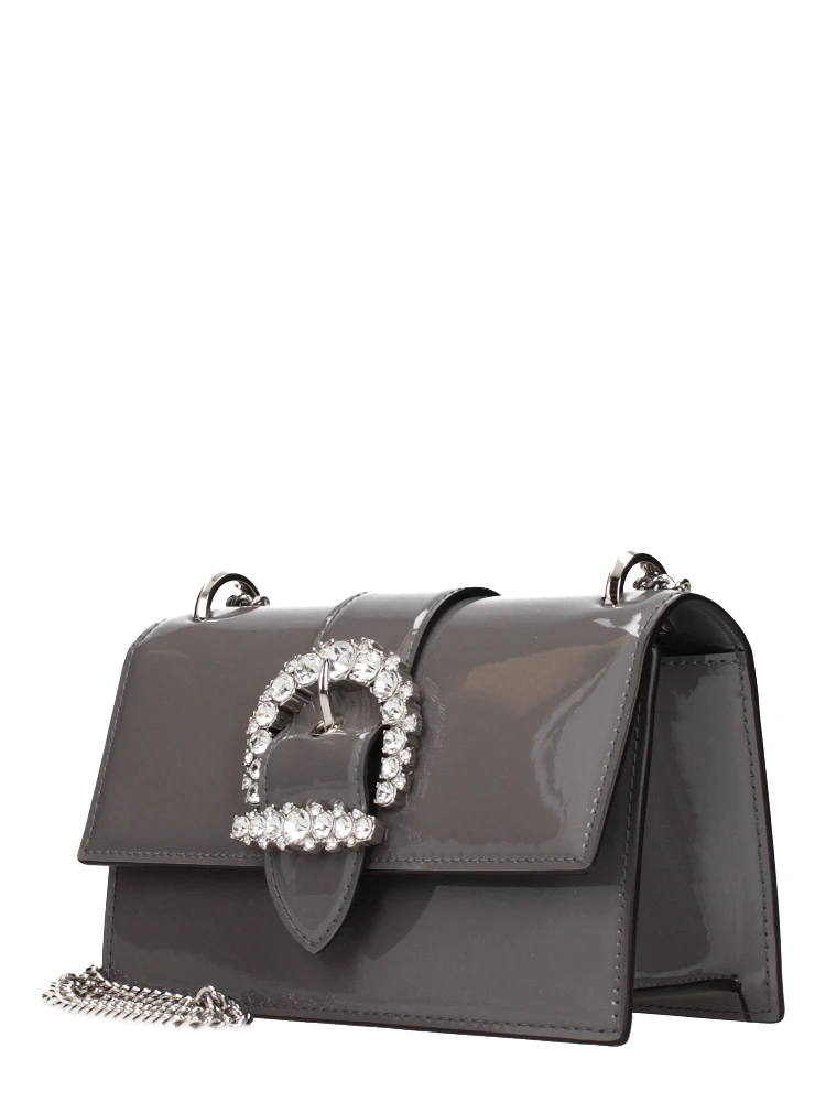 Gray Leather Shoulder Bag alternative