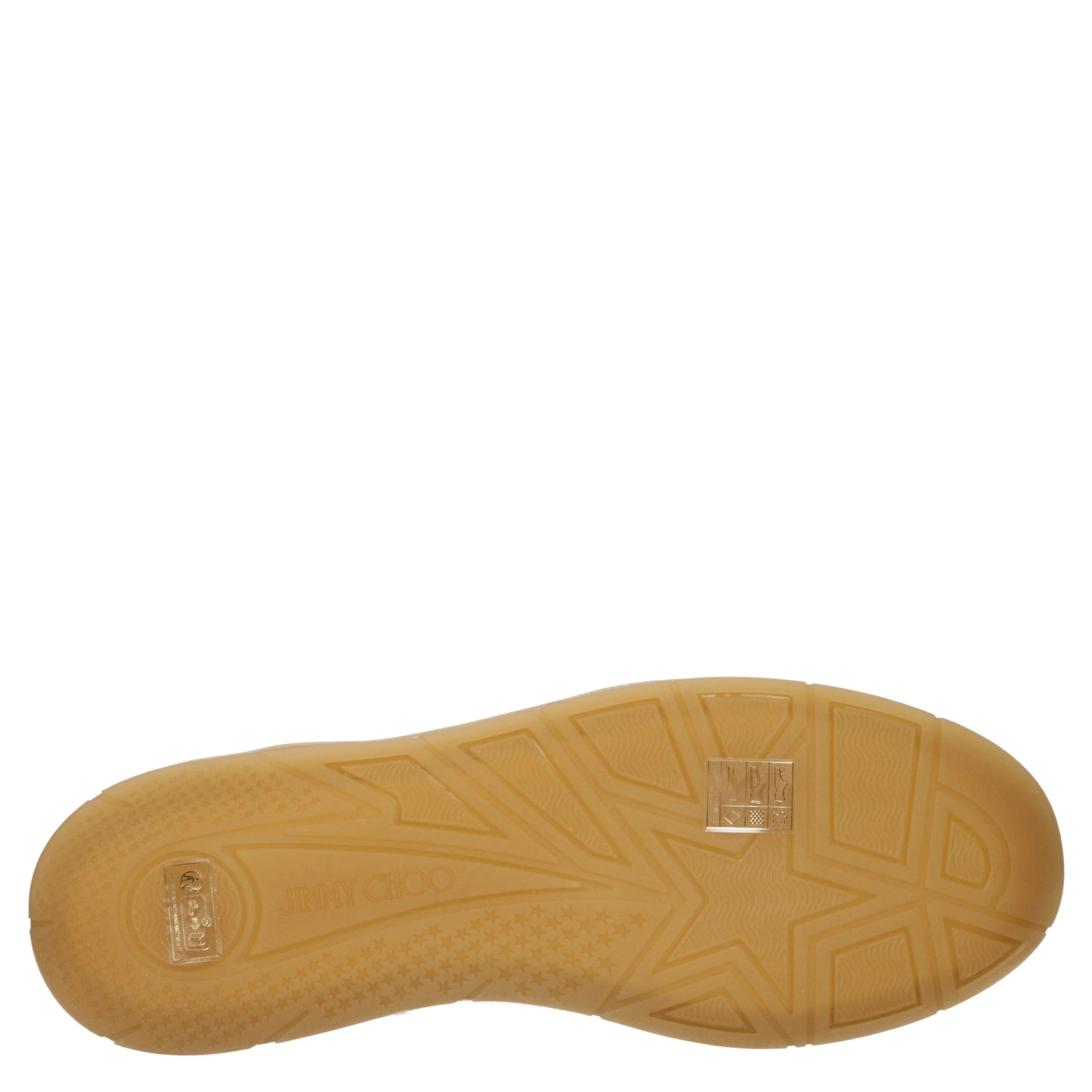 Beige Leather Low Top Sneakers