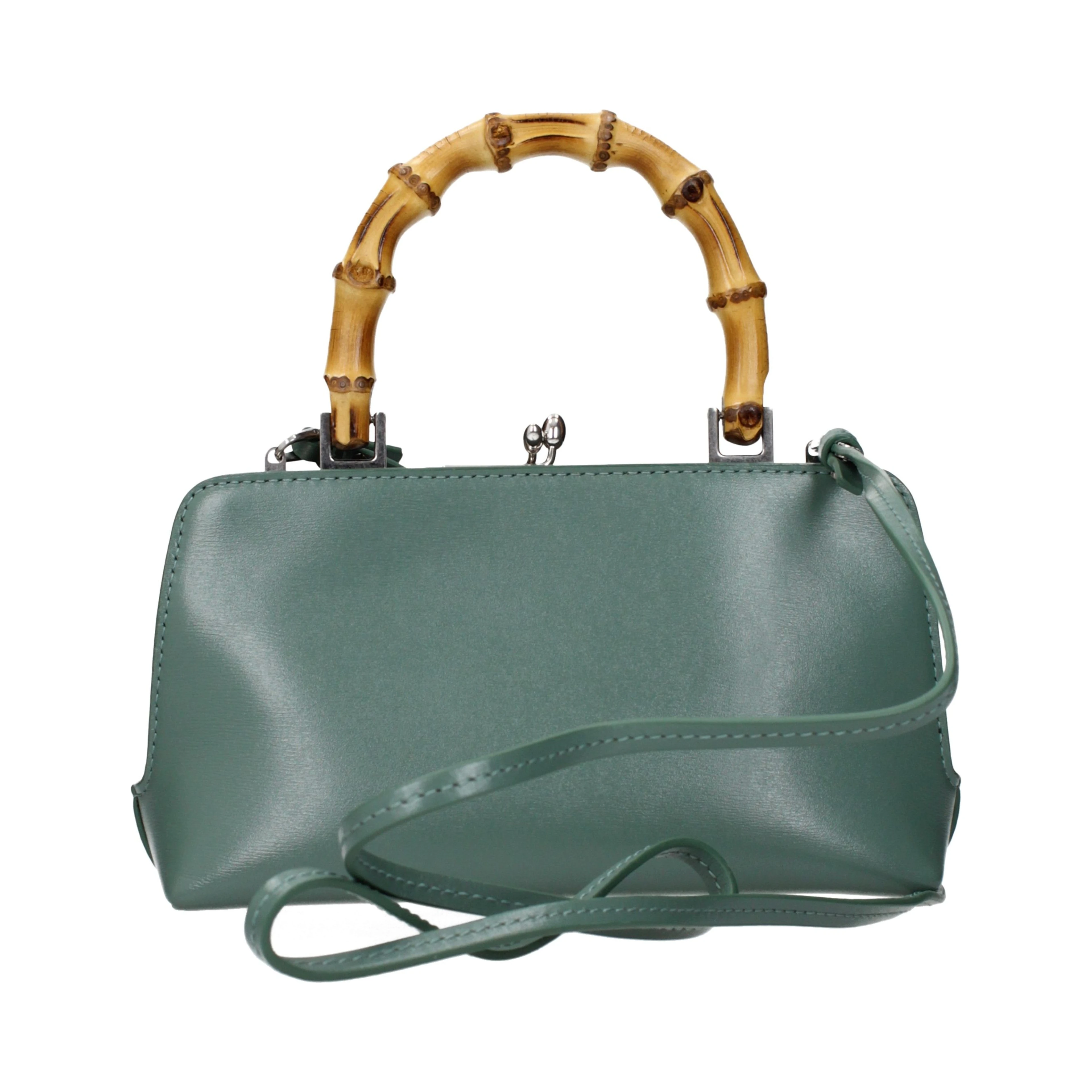 Green Leather Handbag