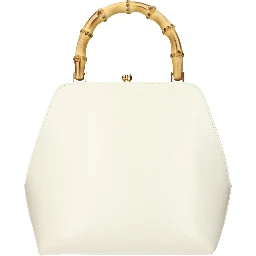 Beige Leather Handbag