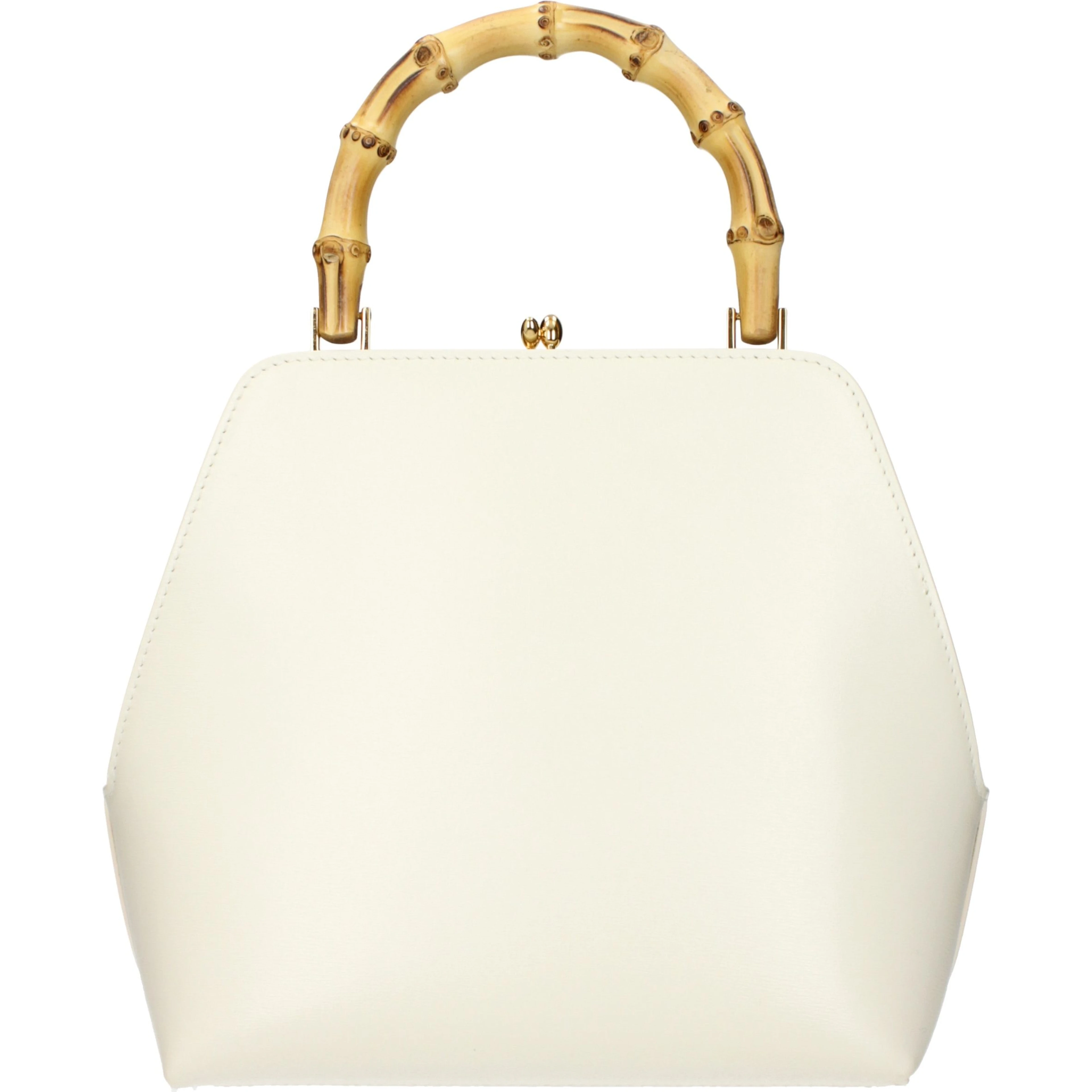 Beige Leather Handbag