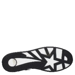 Black Leather Sneakers
