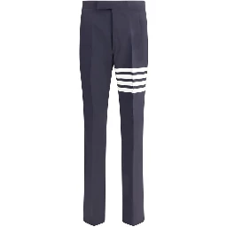 Blue Wool Dress Pants