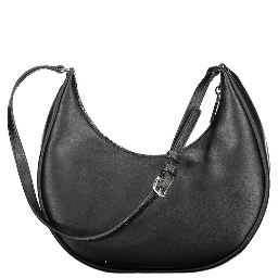 Black Recycled Polyester Women Handbag