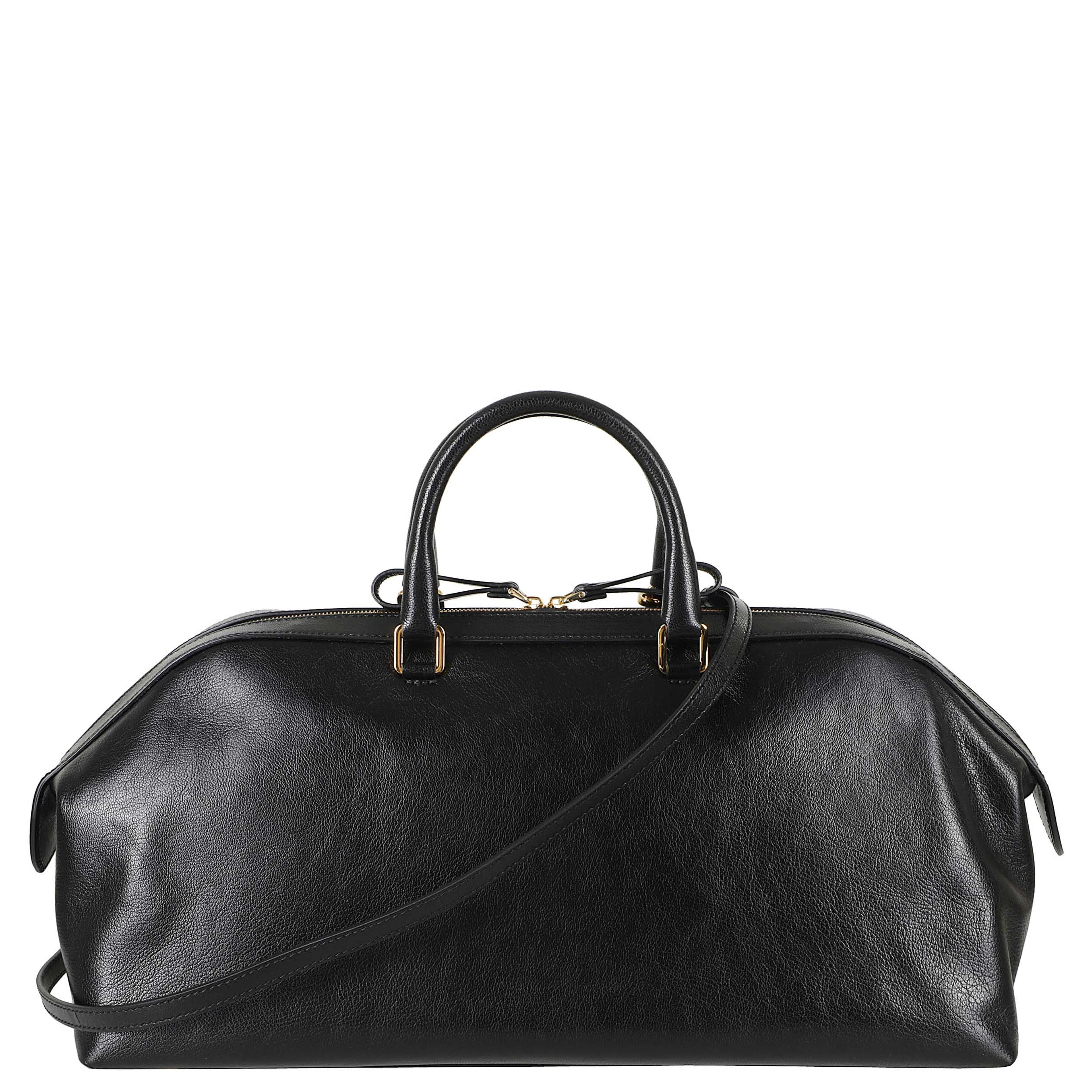 BORSA CON MANICI CAPRA