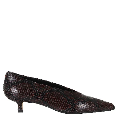 CLARA SNAKE PRINT CALF LEATHER
