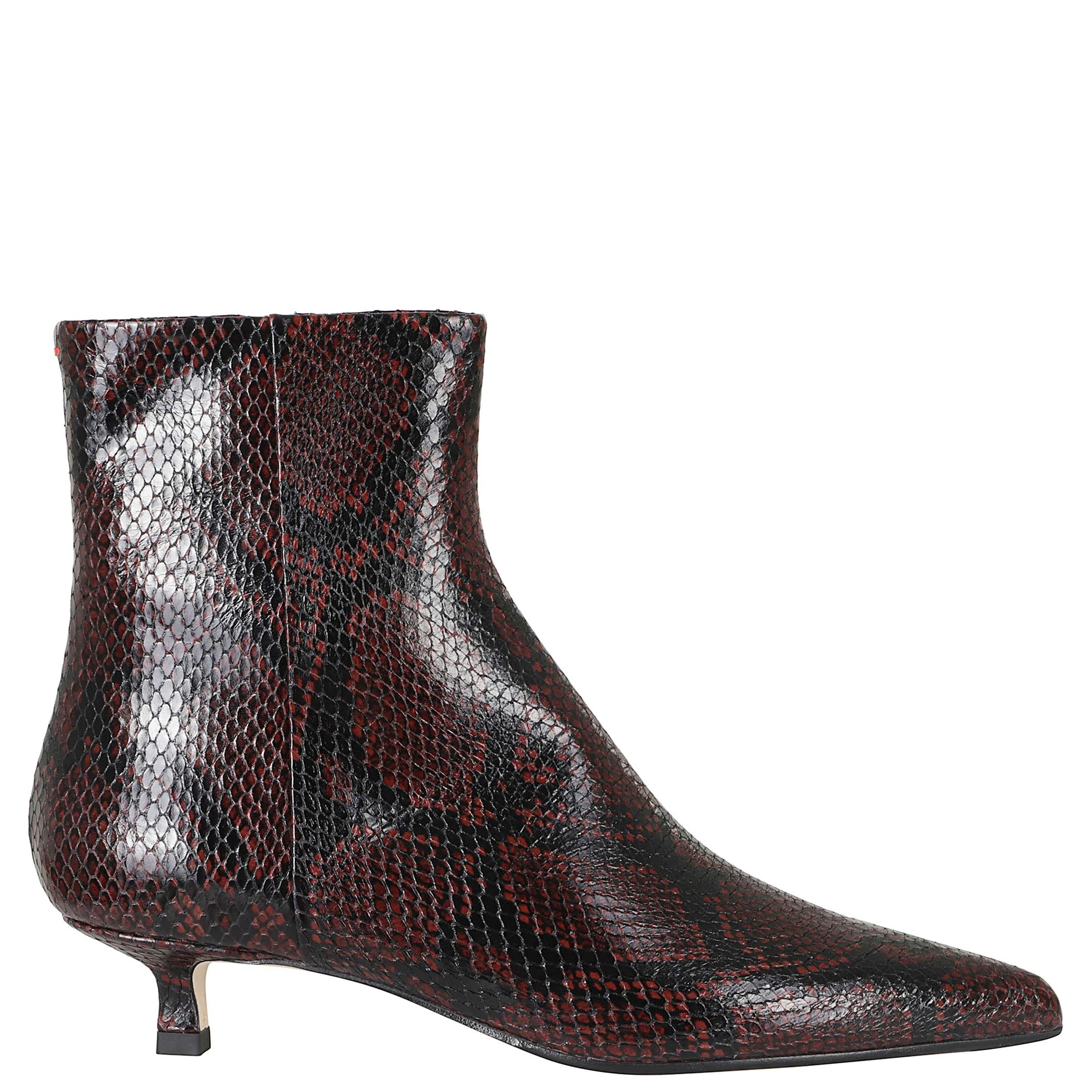 SOFIE SNAKE PRINT CALF LEATHER