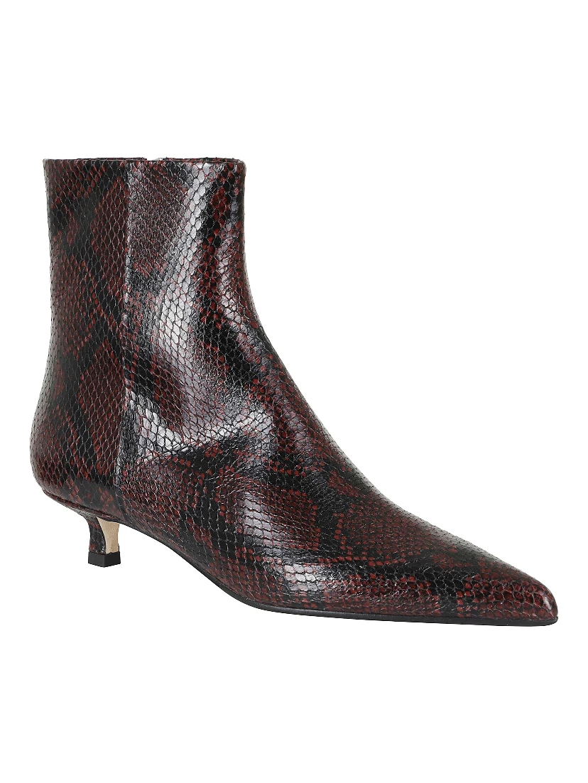 SOFIE SNAKE PRINT CALF LEATHER