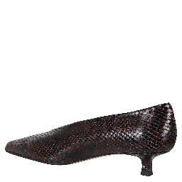 CLARA SNAKE PRINT CALF LEATHER