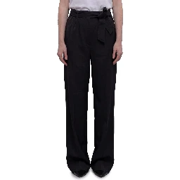 Editto wool trousers with belt